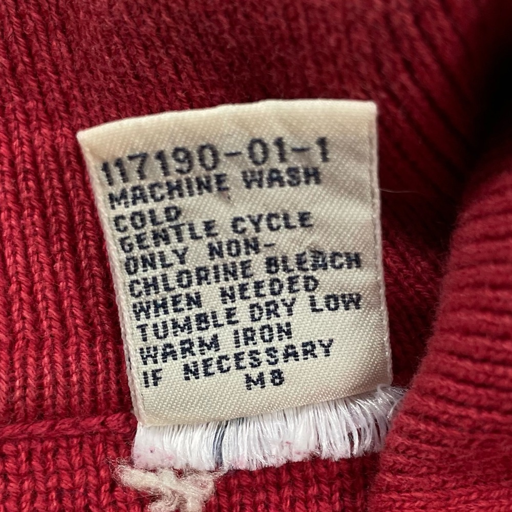 Vintage Gap Full Zip Sweater Retro Oversized Men’s Small Unisex - Picture 8 of 16